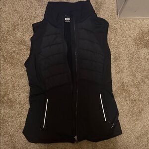 Asics Women's Black Quilted Vest